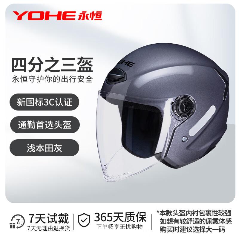 

YOHE Universal Half Helmet for Motorcycles & Electric Scooters XXL