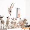 New Halloween Dog Skeleton Decoration Spooky Skeleton Animal Puppy Bones Skeleton Decoration For Halloween Indoor Outdoor