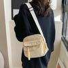 Mini Backpack Square Bag Korean Version Fashionable Sweet Shoulder Bag Female's Schoolbag Stylish  Simple Crossbody Bag Casual