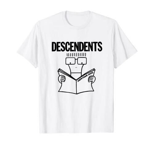 

Descendents Everything Sucks White T-shirt Tops Tee XL