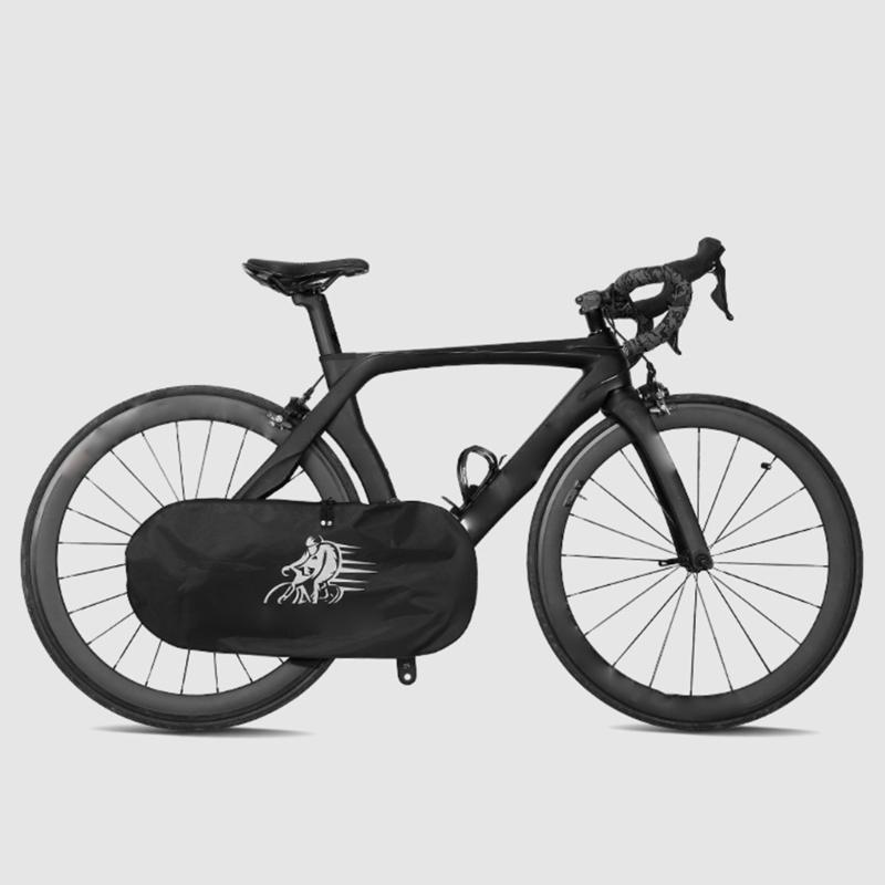 Cubierta Impermeable para Bicicletas Cubierta de Bielas Protector de Piñones para Bicicletas de Poliéster