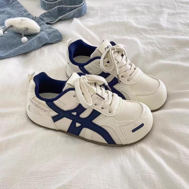 

Versatile women s autumn new inner height increase breathable lightweight casual sports leather shoes 41 синий