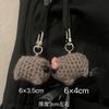 Meme Sad Hamster Plush Toy Sad Hamster Ring For Accessories Bag Funny Pendant Jewelry Fans Gift Bag Charm