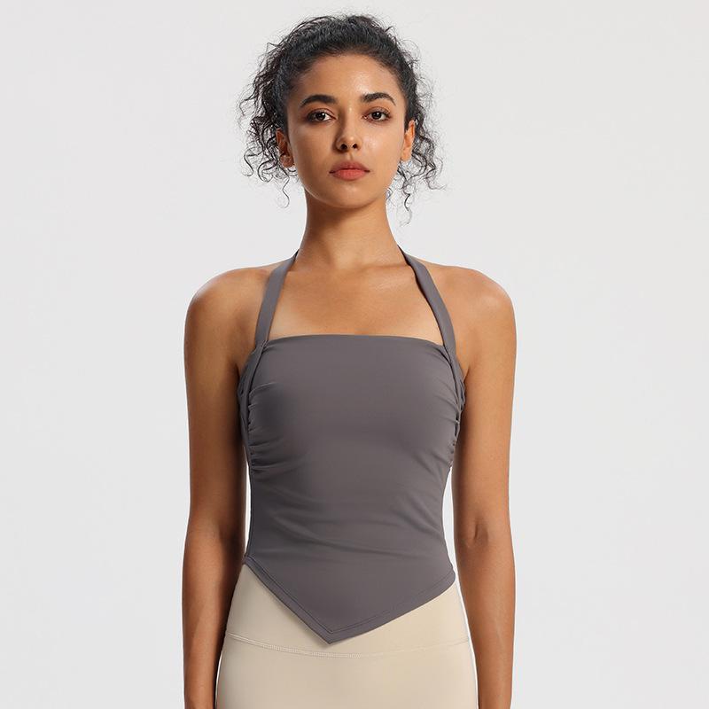 

Женский спортивный бюстгальтер с квадратным вырезом, быстросохнущий - стиль «острая девчонка» с красивой спинкой, идеально подходит для фитнеса и бега Extra Large