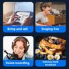 Computer Microphone With Real Time Monitoring For Streaming Desktop Mic with Intelligent Lights Noise Reduce