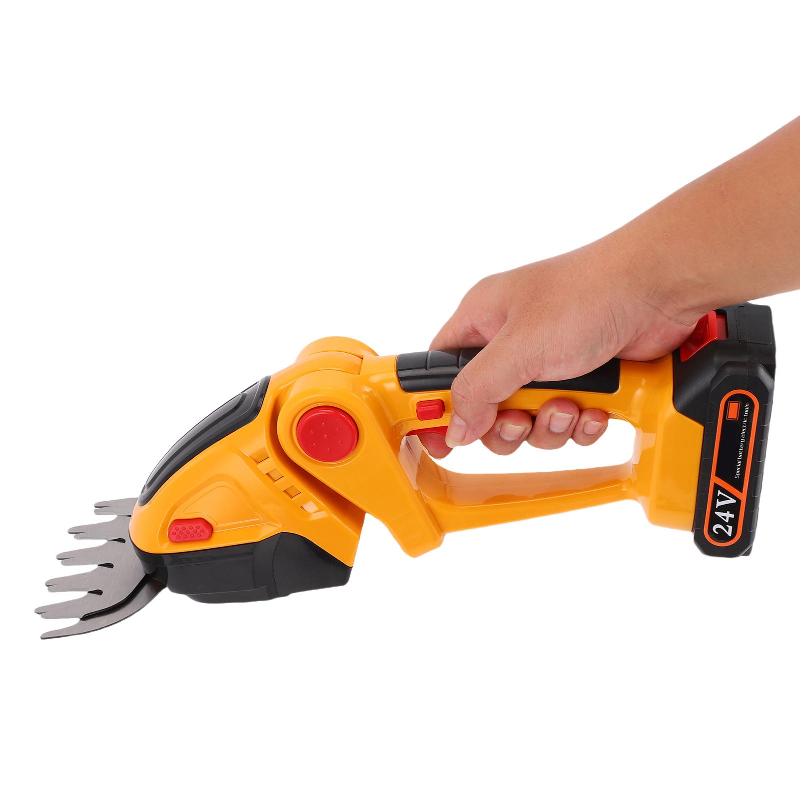 

Аккумуляторный кусторез, Триммер для травы, Ручные садовые секаторы, Электрический, питание от литий-ионного аккумулятора 21 В, Включает и 2 аккумулятора для G