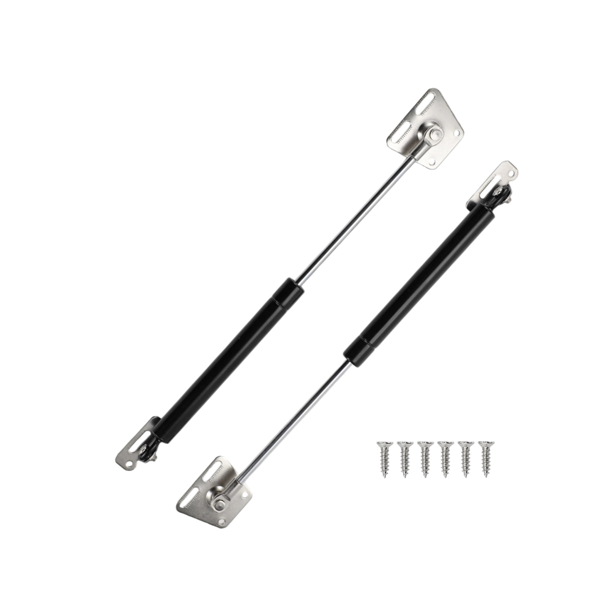 

Motoforti Universal Lift Support Strut Gas Springs 12 /285mm 4Ib/20N/2kg Carbon Steel Black, Set of 2