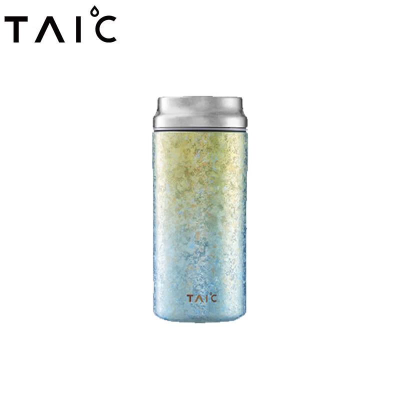 TAIC 200ml Pure Titanium Portable Insulated Coffee Cup