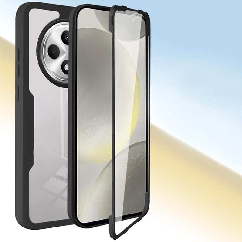Phone Case for OPPO Reno 12F / Reno12 F 360 Full Protection Shockproof Anti-drop Bumper Cover