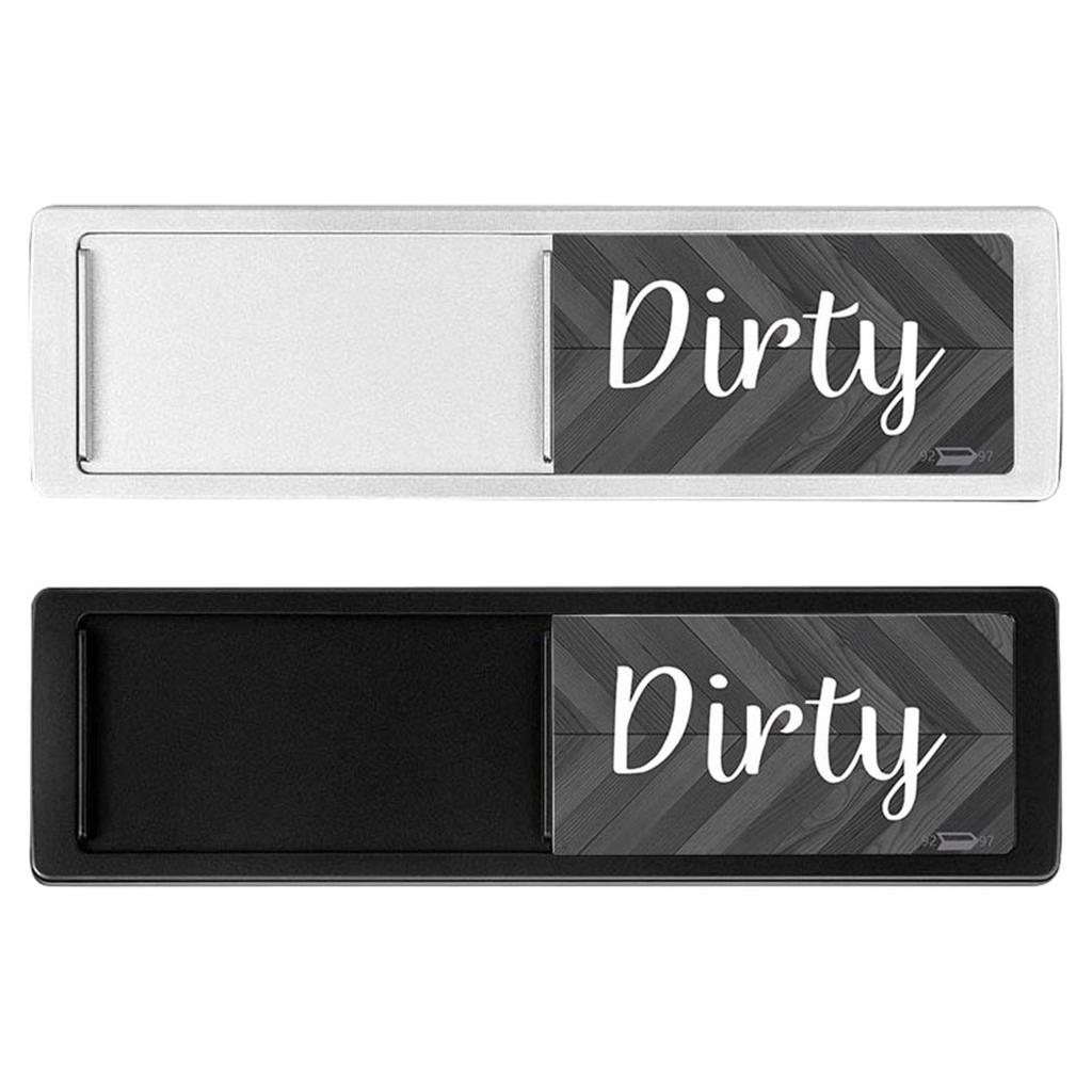 Dishwasher Clean Dirty Sign Cleanliness Tips Portable Dishwasher Magnet Indicator for Kitchen Organization Washing Machine