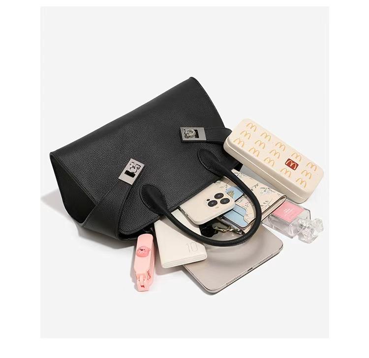 Handbag Women's Large Shell Bag Capacity Shoulder Bag Fashion Zipper Crossbody Bag With Removable Strap