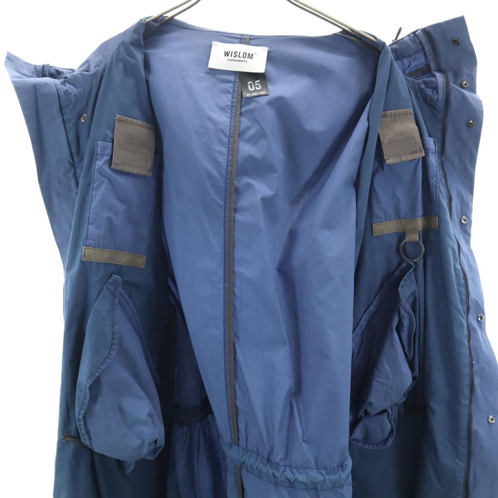 WISLOM Long Coat 5 Blue Men's Used