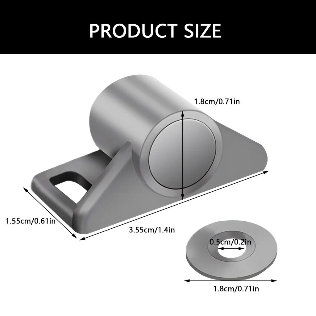 Practical Silents Magnetic Door Catching for Furniture Protects Surfaces Without Drilling Required Long Time Use
