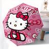 1pc Hello Kitty Pink Background Umbrella with Plastic Handle,Suitable for All Seasons Home Travel Outdoor UmbrellaSanlio314