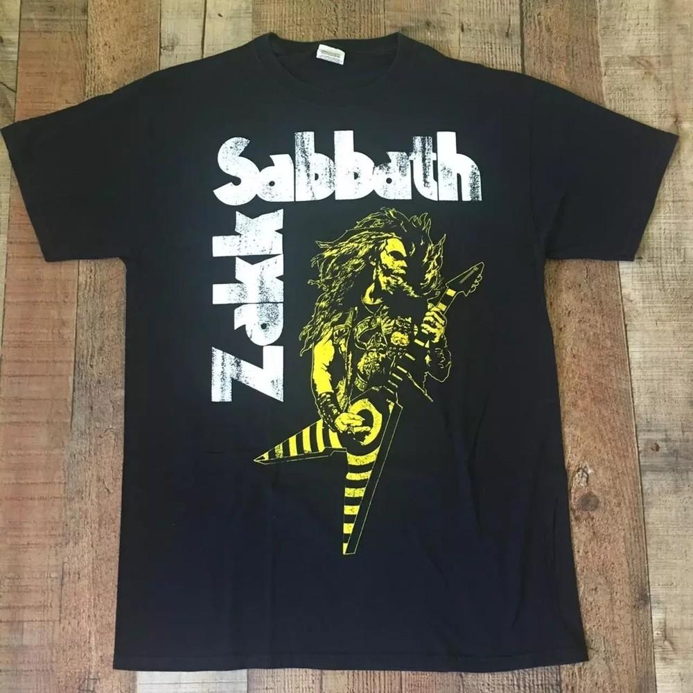 

Hot Rare Zakk Sabbath Band On Tour Black S to 5XL Concert Shirt AA840 Unisex T-Shirt XL