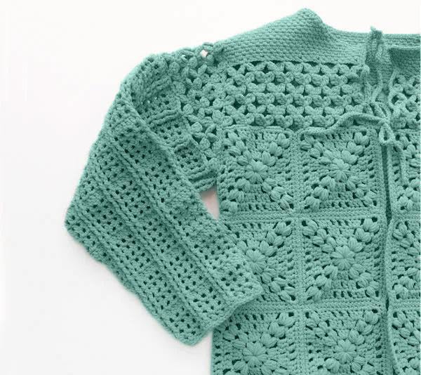 

Набор для вязания Sawada Мотив Вязаный кардиган Набор Нефритово-зеленый Punyeco A-001