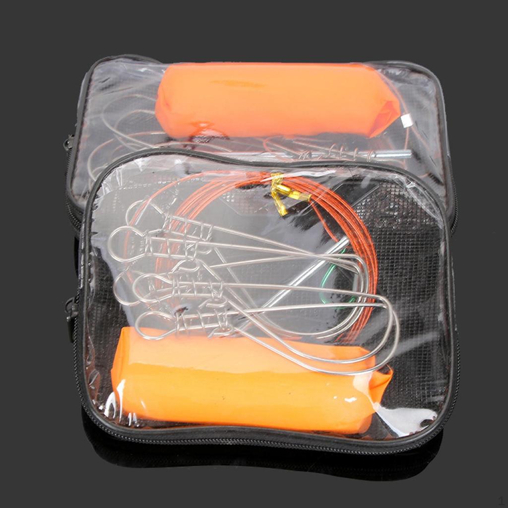 Stainless Steel Fish Stringer with Secure Buckles