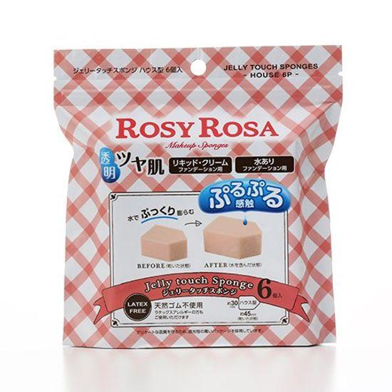 

Спонжи Rosie Rosa Jelly Touch House Type 6 шт.