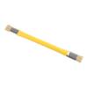 4PCS Double Heads Anti‑Static Hard Brush Mobile Phone Repairing Soldering Cleaning Tool(Yellow )