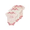 New Three-piece Baby Clothes Fart Clothes Short-sleeved Summer Printed Children's Clothing Baby One-piece Suit