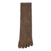 Women's Antibacterial Breathable Mid-Calf Five-Toe Socks, Spring/Autumn Version.