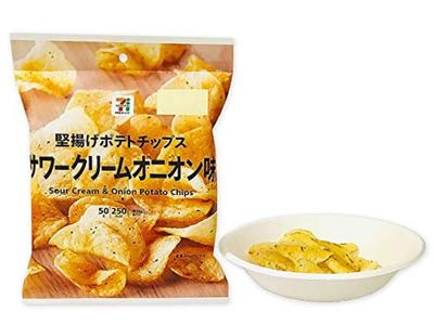 Channel Limited Calbee Potato Sour Cream Onion 50g X 12 Bags [Sales Item] Hard-fried Chips, Flavor,