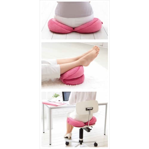 Cojit Make Hips Bagel Cushion, Bitter Chocolate Brown, Single Item (x 1)