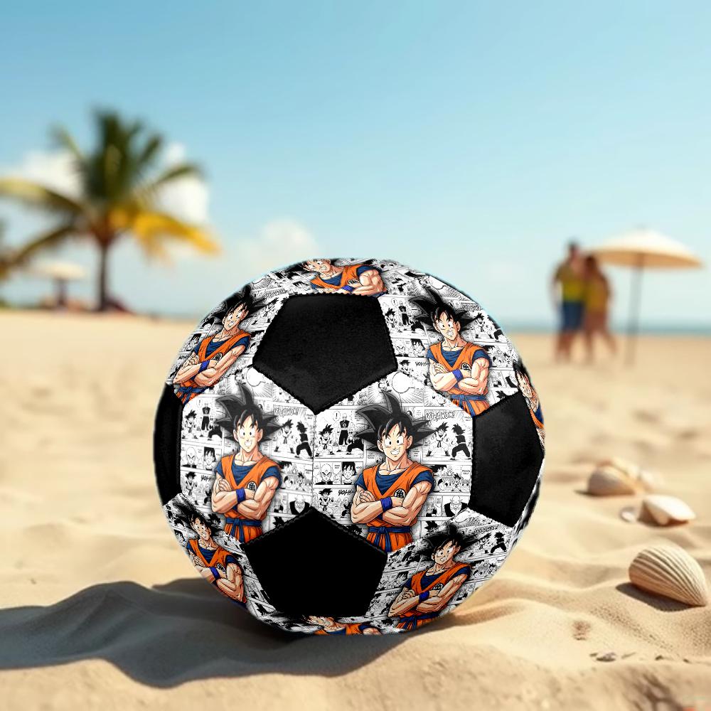 1pc Dragon Ball Z Football Soccer Ball Size 5 Indoor Soccer Ball Fashion Colorful  Backyard Game -Great For Sports Fans Gift HE60