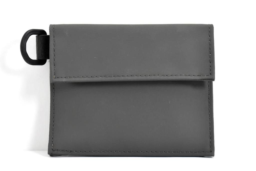 Prairie Minimal Waterproof Bifold Gray Wallet, Wallet, ACTIVE,