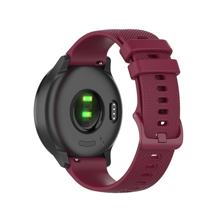 For Garmin Venu 2 Plus Small Lattice Silicone Watch Band