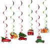 Christmas Cartoon Faceless Spiral Ornaments