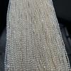 Boho Handmade Rice Pearl 2-3mm, White Natural Freshwater Pearls Beads for Jewelry Making DIY Necklace Accessories, Mother's Day Crafts 36cm