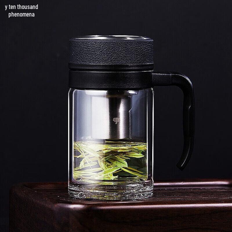 Wanxiang Borosilicate Glass Cup with Handle