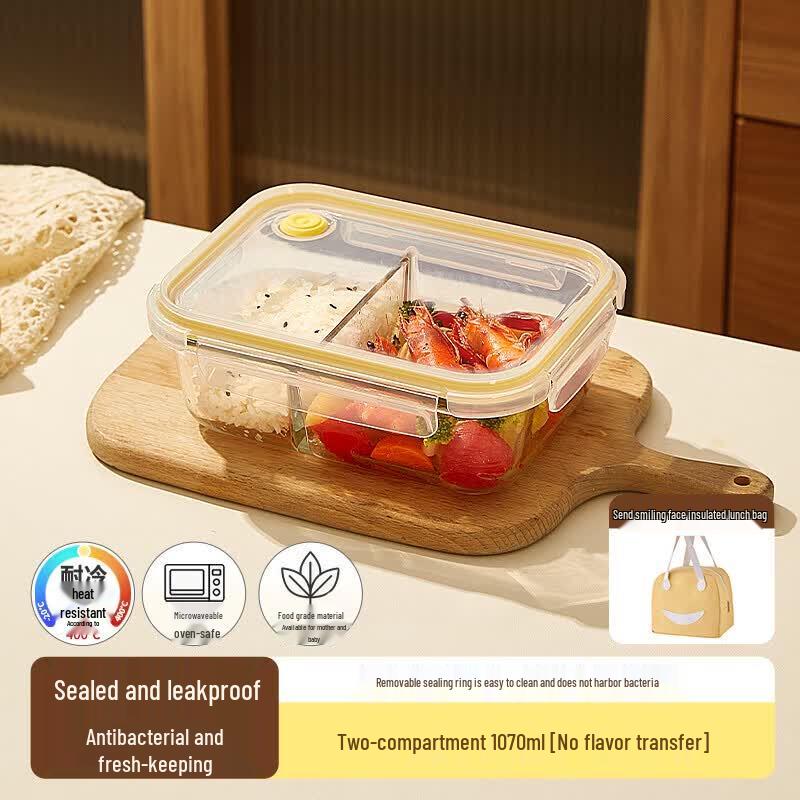 Cilock 1070ML Borosilicate Glass Lunchbox
