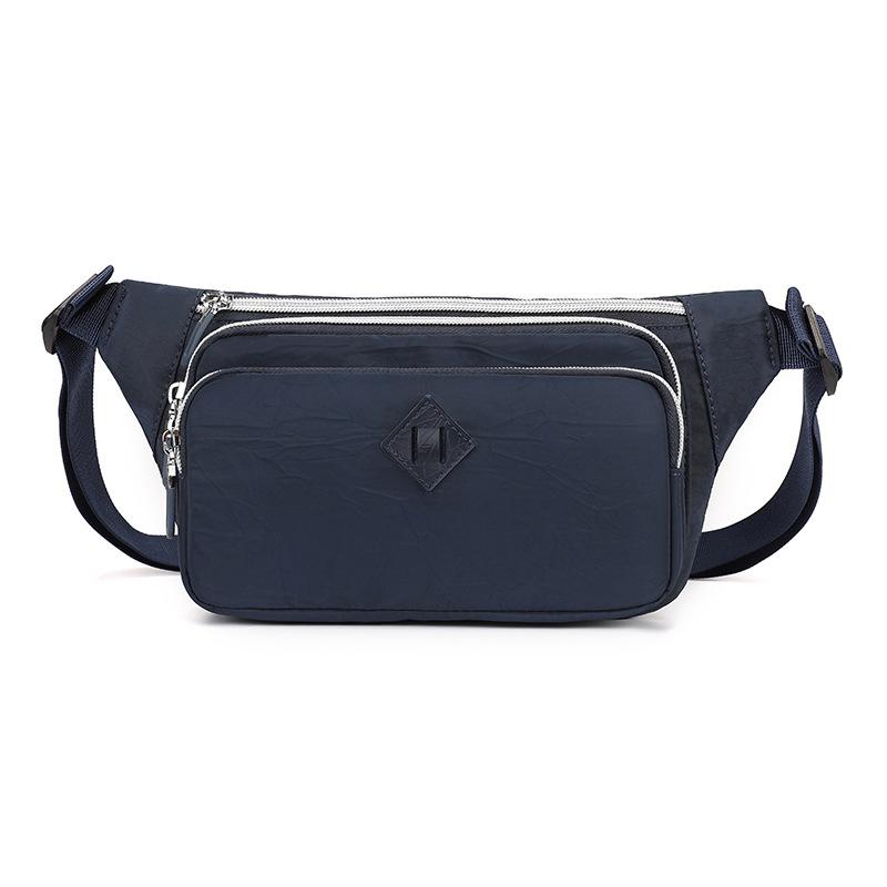 Women's New Fanny Pack Outdoor Leisure Sports Breast Bag Fashionable and Simple Portable Mobile Phone Bag