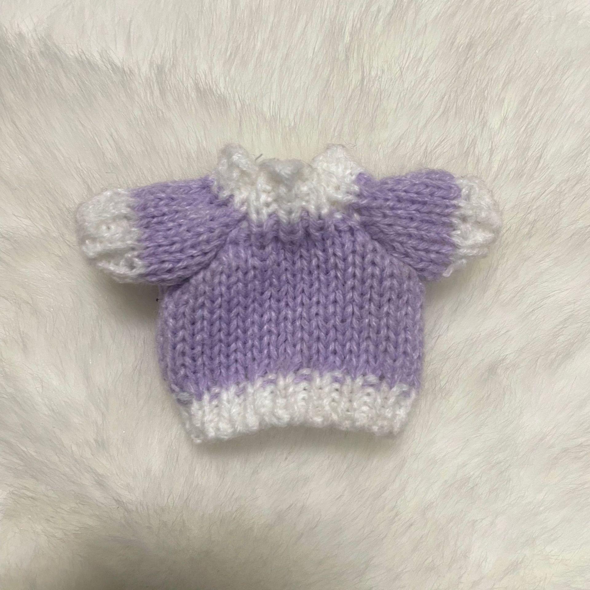 

10cm West Highland Dog Baby Doll Cotton Replacement Sweater