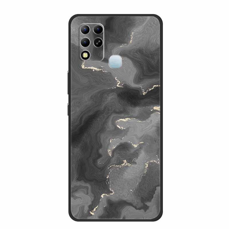 For Infinix Hot 11 G37 4G Case Marble Soft TPU Silicone Back Cover for Infinix Hot11 G37 X689F G 37 Protective Fundas Paras Etui