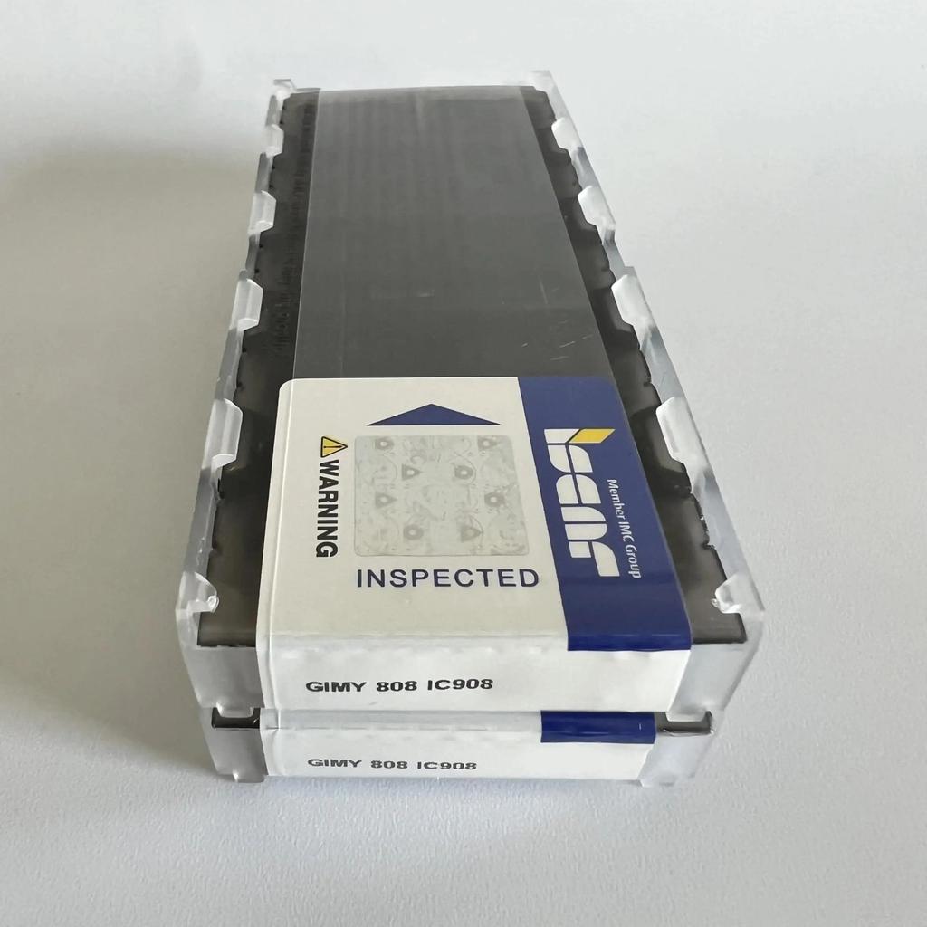 ISCAR / GIMY808 IC908 Industrial Indexable Carbide Inserts 10 Pcs