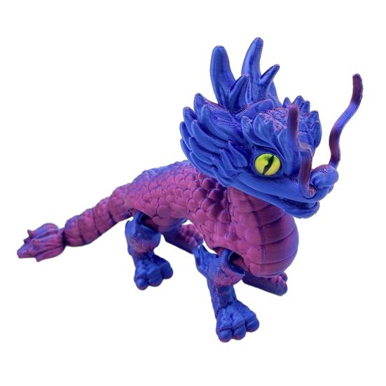 

3D Printed Kirin Ornament Flexible Articulated Qilin Model with Movable Joints Small Kirin Fidget