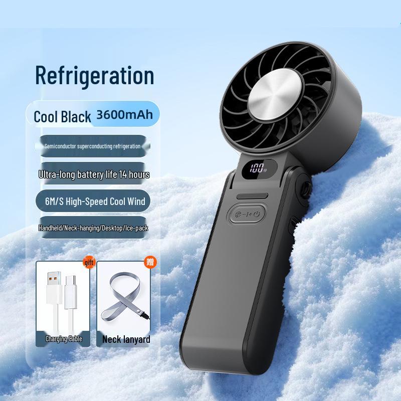 

Portable Foldable Neck-Hanging Fan – High-Speed Cooling Handheld Electric Gift 37.5*70.39*182.43mm