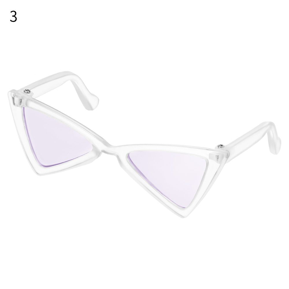 Doll Accessories Optionally Cools Triangle Frames Mirror Photograph Props Cat Glasses Pet Eyeglasses Dog Sunglasses