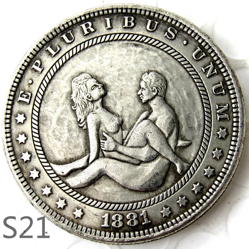 Funny Sexy Sex Make Love Lover Commemorative Coin Souvenir
