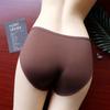 Hohle Damenhöschen Farbkontrast Sexy Gaze Unterwäsche Damen Mittlere Taille Bequeme High Spring Slips für Damen