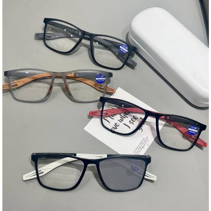 5PCS Pochromic anti radiation sports fashion Reading eyeglasses Men Women Replaceable lens