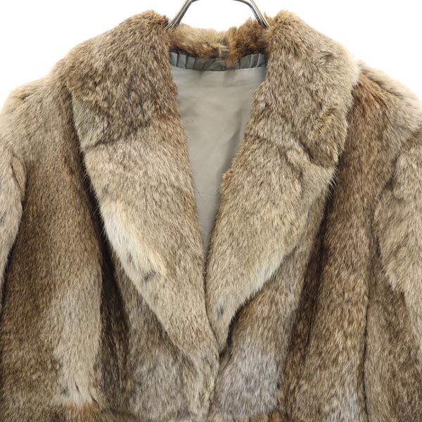 Fur Jacket Beige Fur Women Used