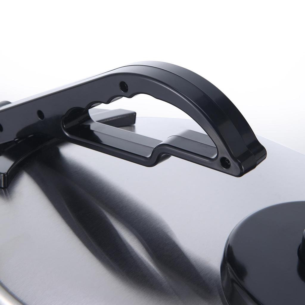 Electric Pancake & Crepe Maker - Versatile Cooking Machine for Pancakes, Crepes, Jianbing, Spring Rolls, and Pizza.