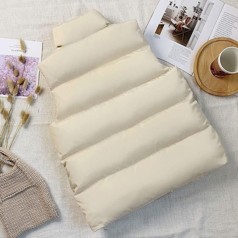 Winter down cotton vest women's short vest jacket bread clothes cotton vest jacket