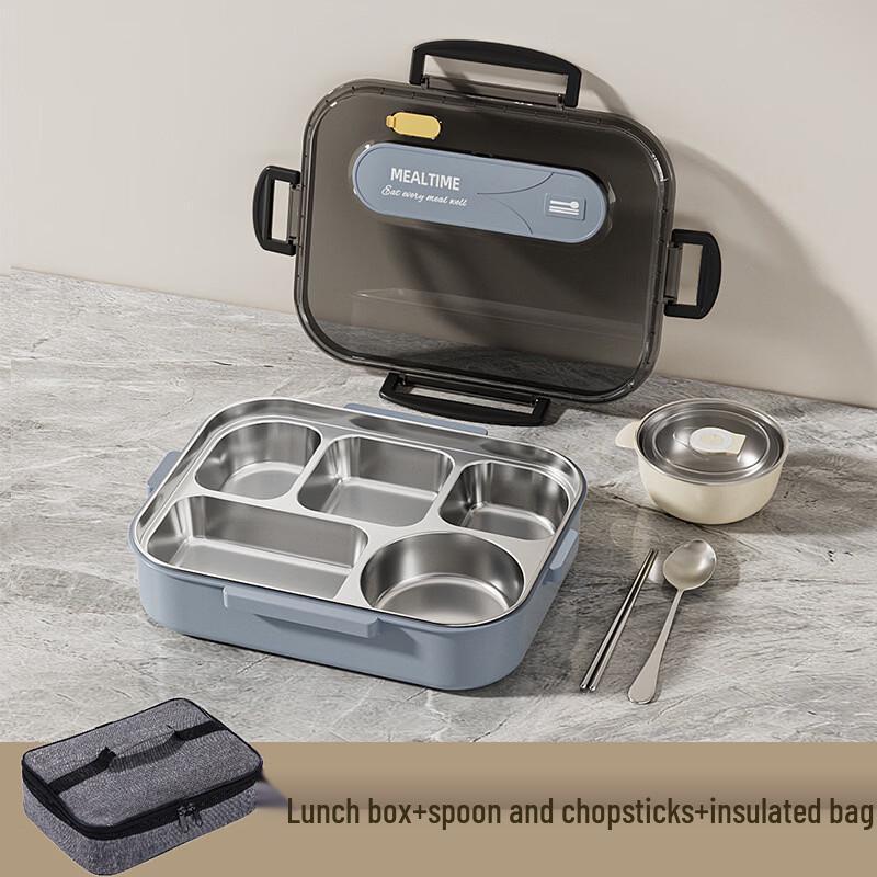 ZISIZ 304 Stainless Steel Insulated Lunch Box