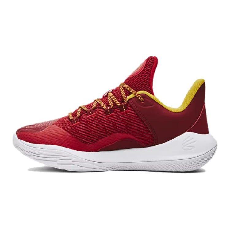 Bruce Lee X Curry Brand Curry Flow 11 GS Fire Kids Sneakers Red Cardinal 3027577-600