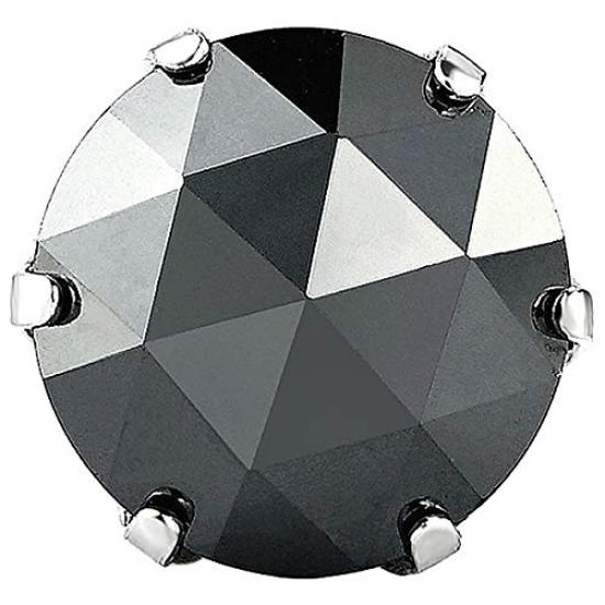 

pi0526 Jewelry Single Ear Earrings Diamond Black Diamond Simple Single Ear Earrings Sold [Brand Name 2PIECES] Men s чорний